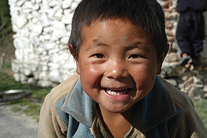 Bhutanese jongen (Bhumtang vallei)